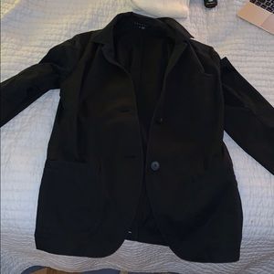 Black cotton THEORY jacket